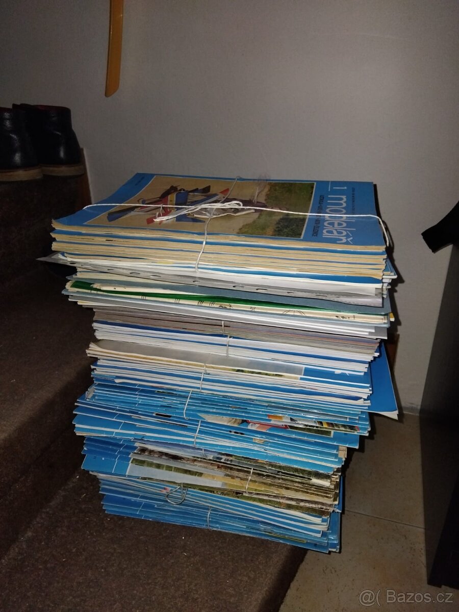 Modelář časopis 40 let staré - 2