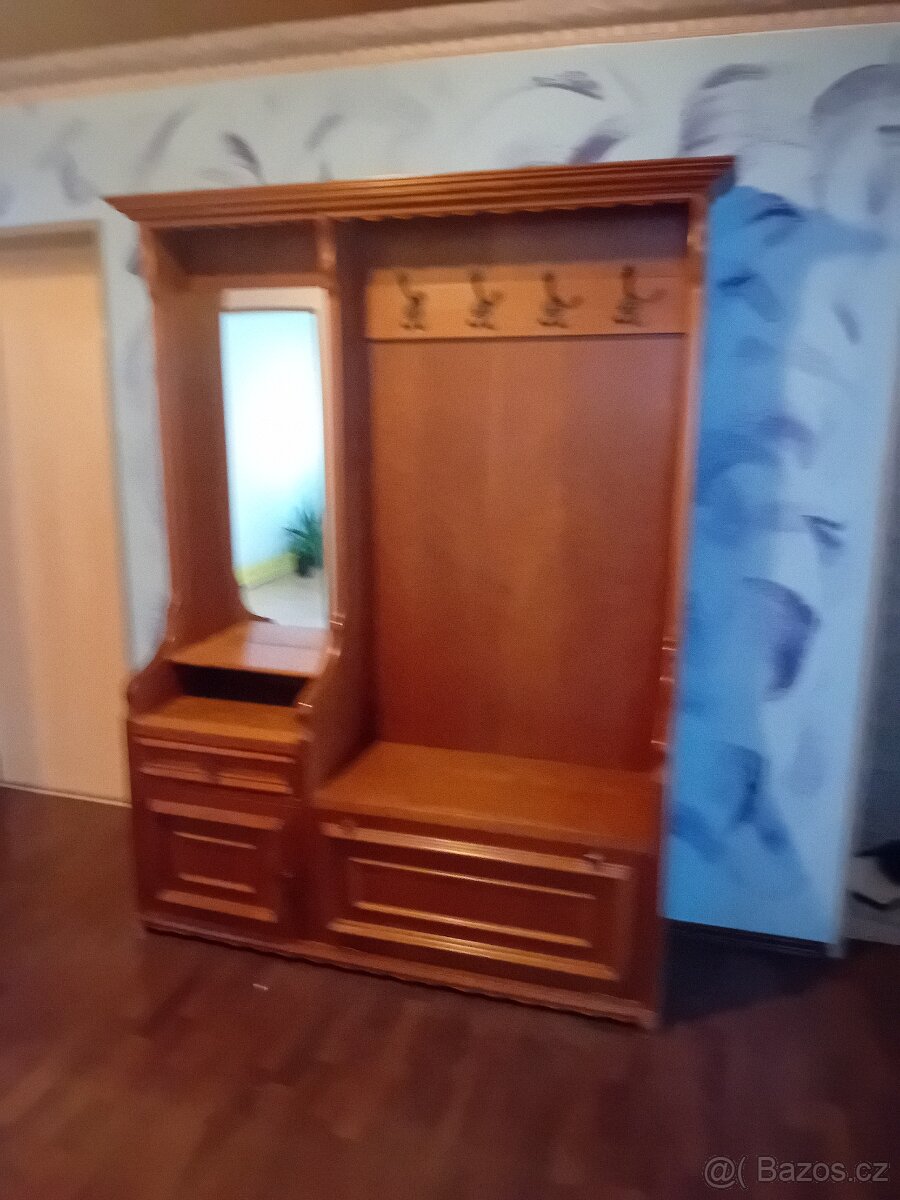 předsíňová stěna, dub rustik - 2