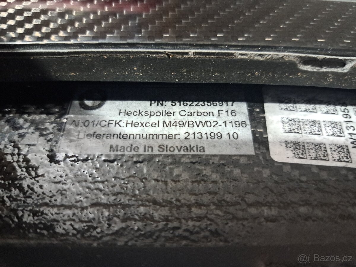 Bmw x6 f16 performance spoiler - 2