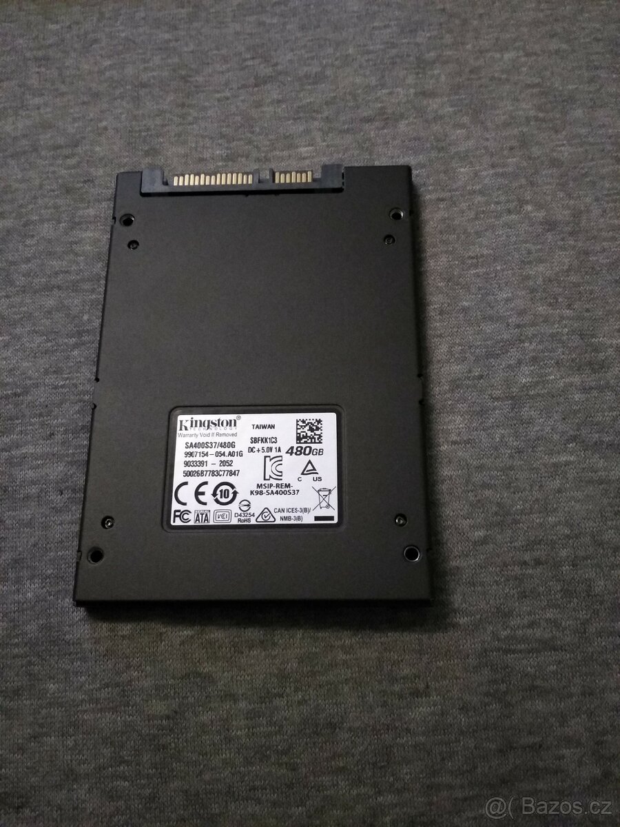 Kingston SSD 2,5" 480GB - 2