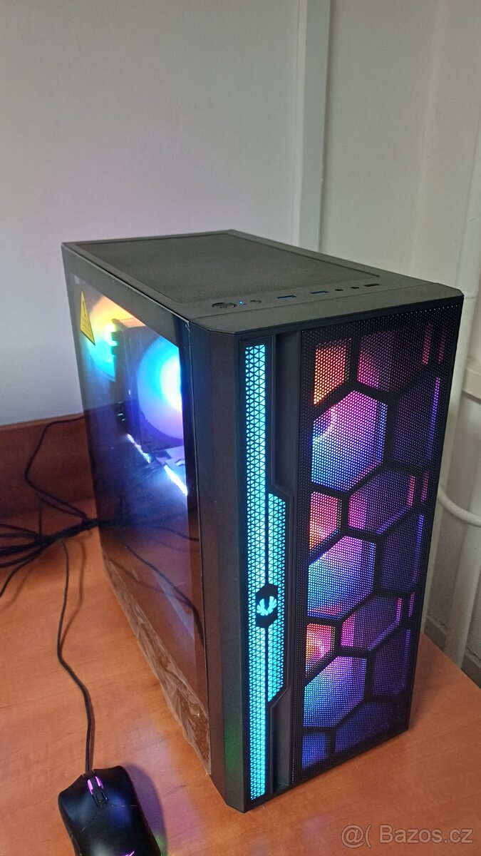 Herní PC - Ryzen 7 3700X, RTX 3060ti, 32 GB RAM, záruka - 2