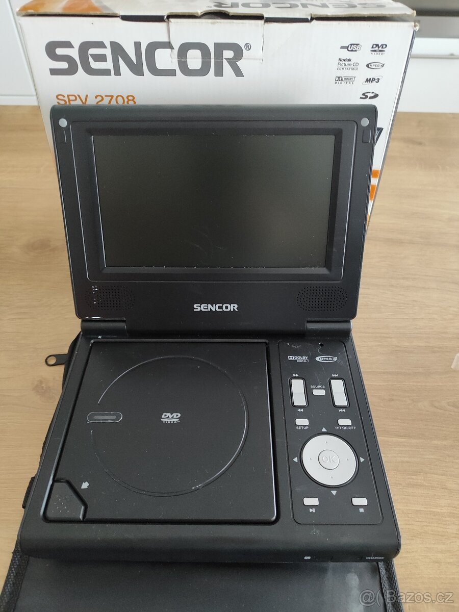 Přenosný DVD přehrávač SENCOR - 2