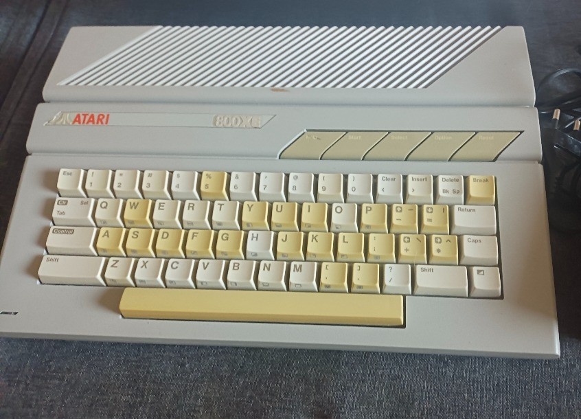 Atari 800XE a přehrávač XC12 - 2