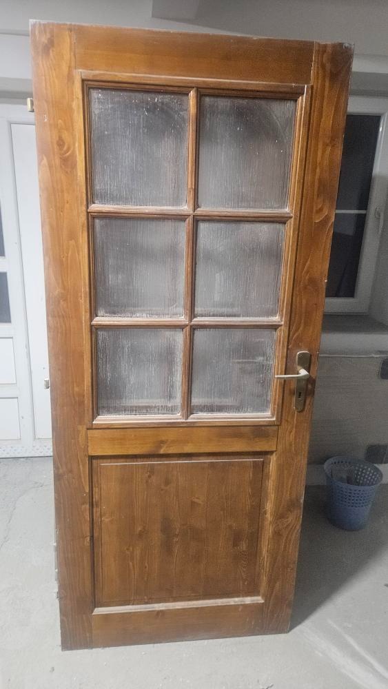 Staré dveře - smrk masiv - 2