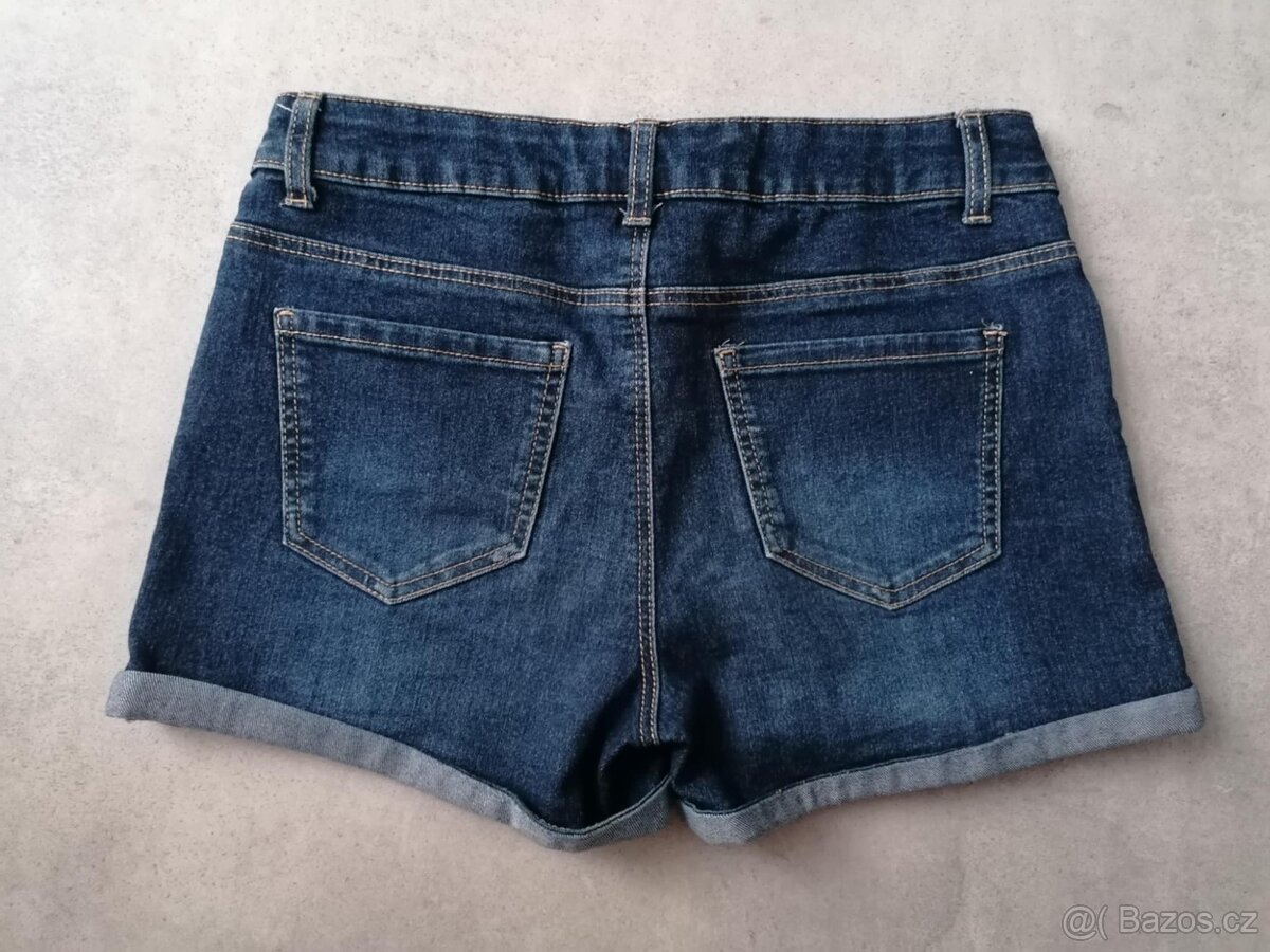 Dívčí riflové kraťasy here+there, vel. 170 - 2