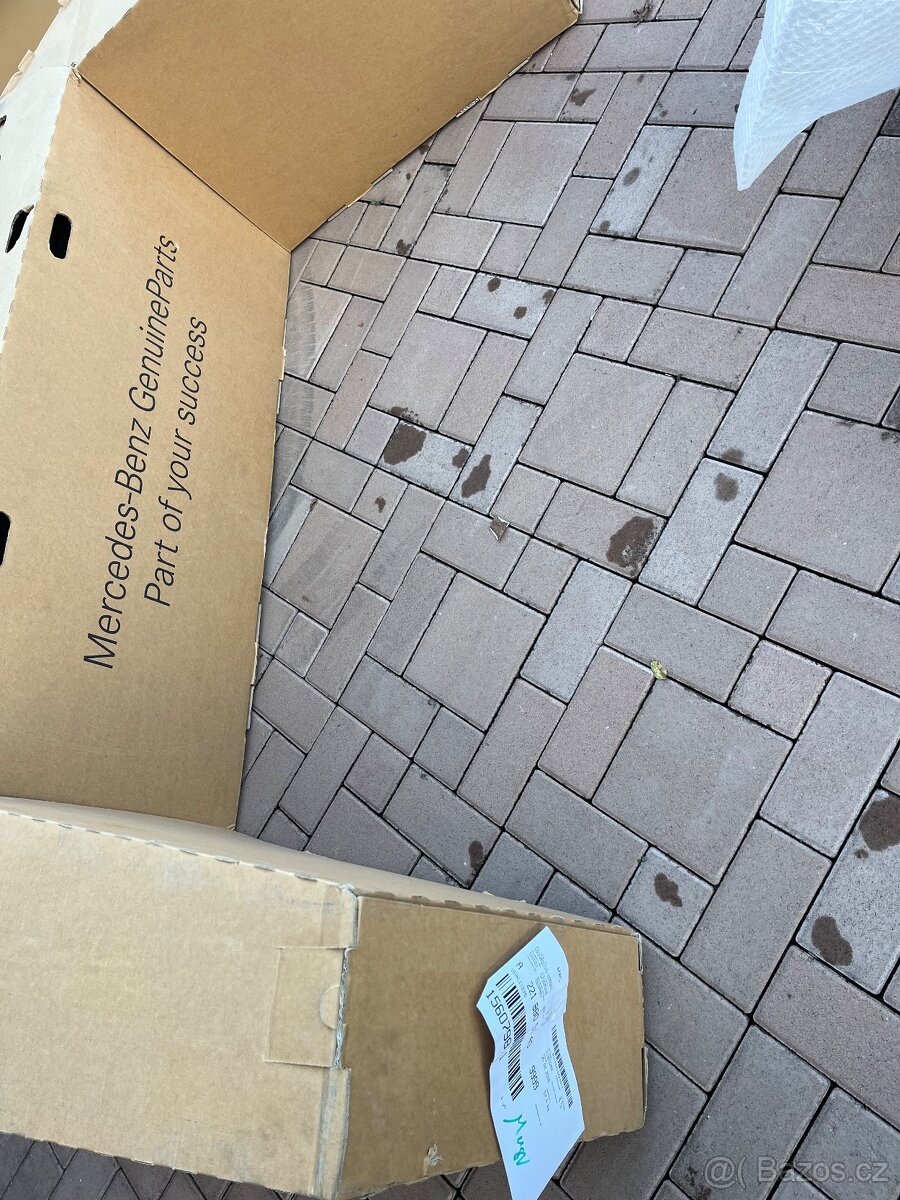 Mercedes S221 zadný nový nárazník - 2