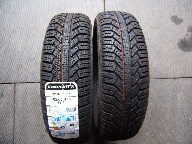 165/60 R15 Semperit Mastergrip 2 zimní nové 2ks - 2