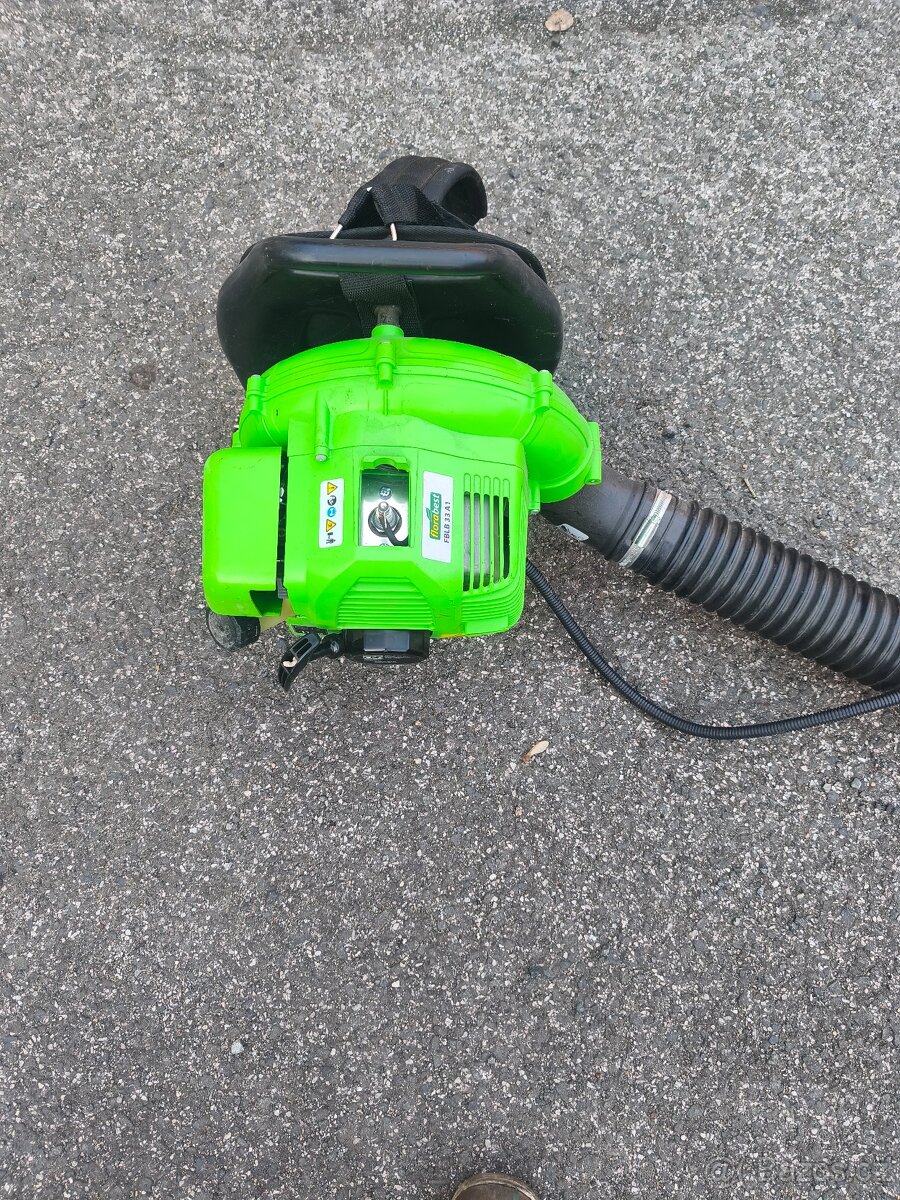 Benzínový fukar na listí - 2