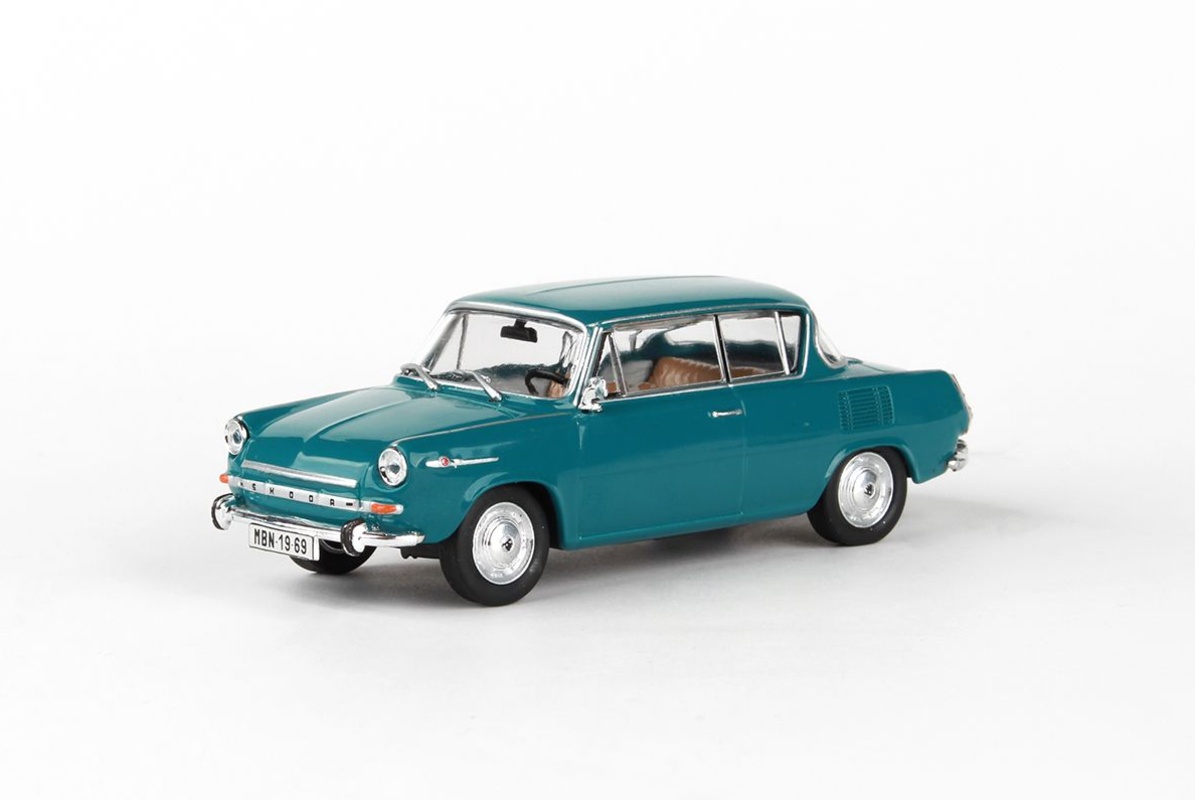 Modely Škoda 1100MBX (1969) 1:43 Abrex - 2