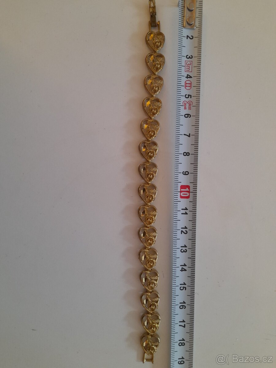 Náramek, staromosaz - 2