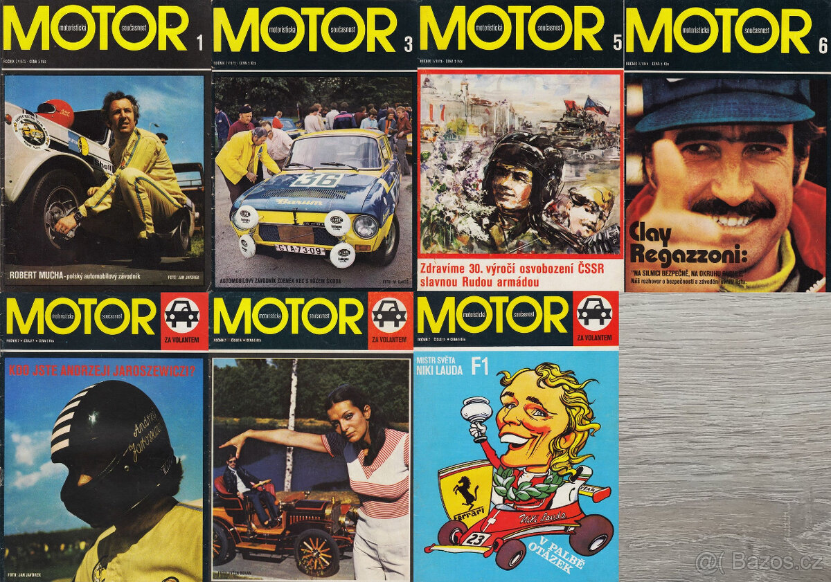 Motoristické časopisy - 2