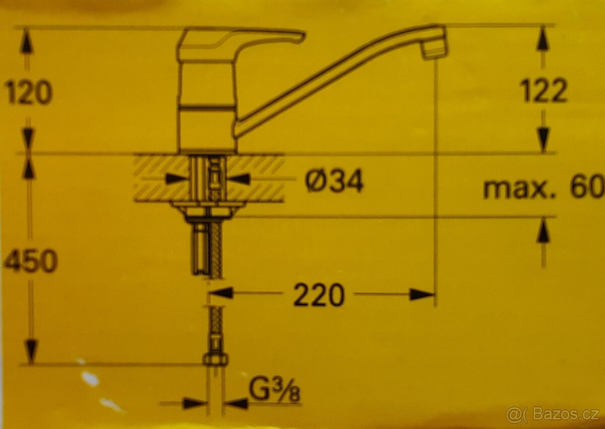 NOVÁ dřezová baterie Grohe - 2