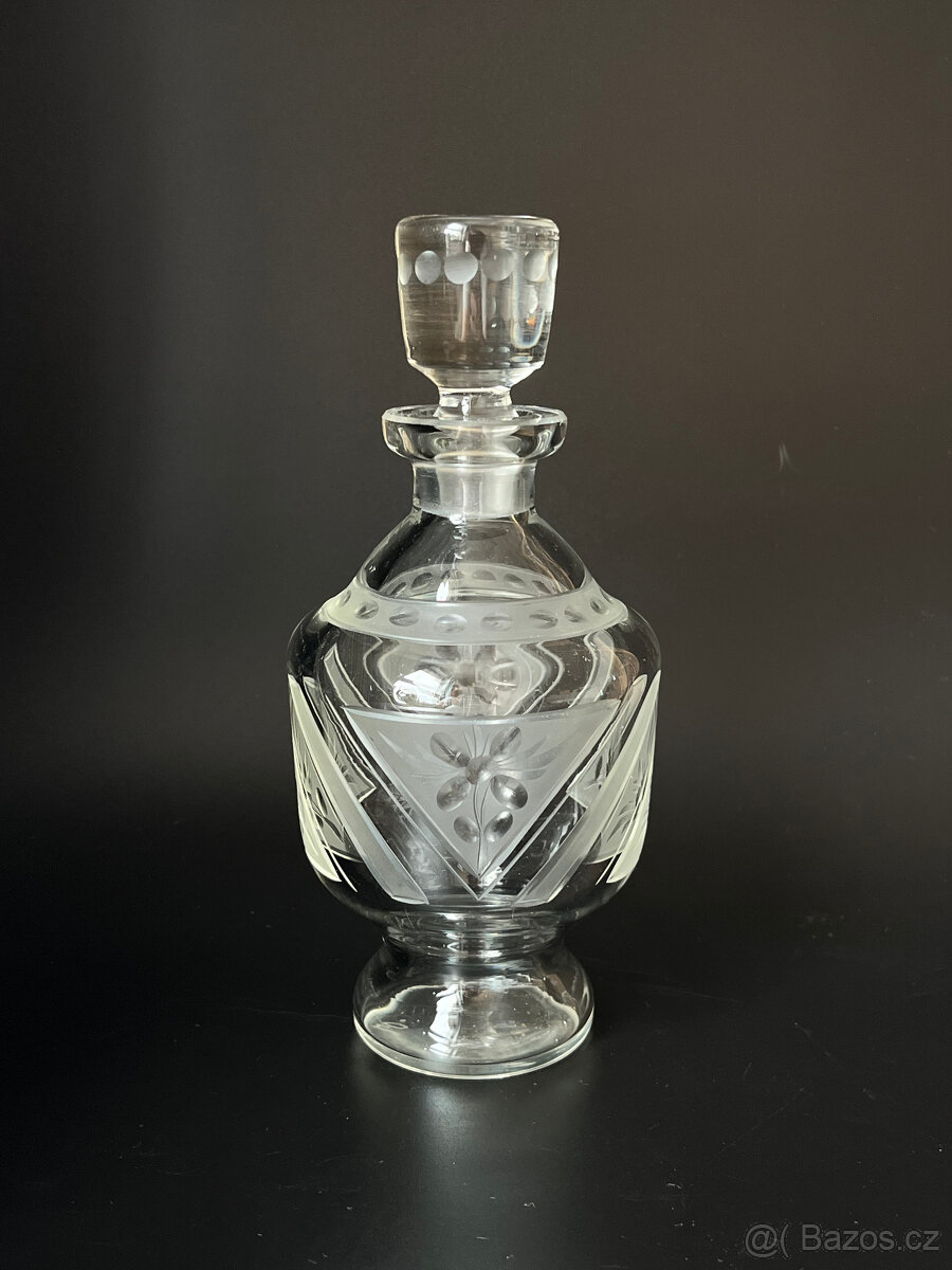 Karafa s broušeným dekorem 250ml, Borské sklo - 2