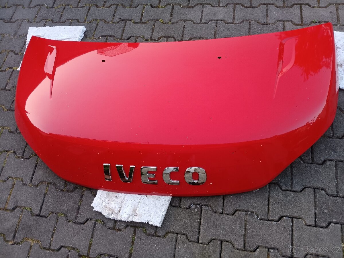 Kapota iveco daily červená - 2