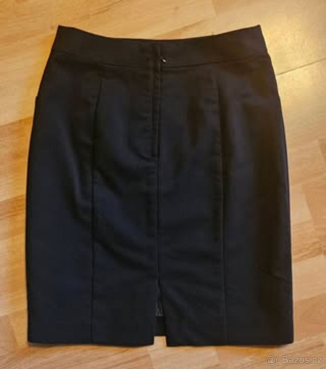 Úzká černá formální sukně, H&M, vel. 38, nová - 2