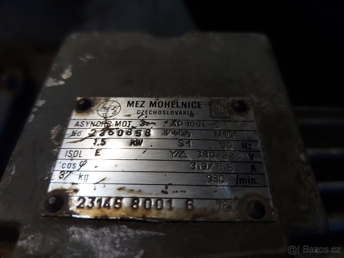 Elektro motor Mez 1.5kw - 2