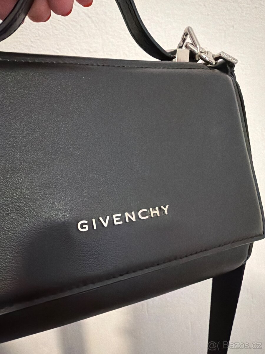 Givenchy Logo Strap Pandora Box Bag Leather Mini - 2