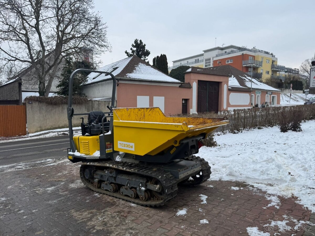 Pásový dumper Messersi TC 230d - 2