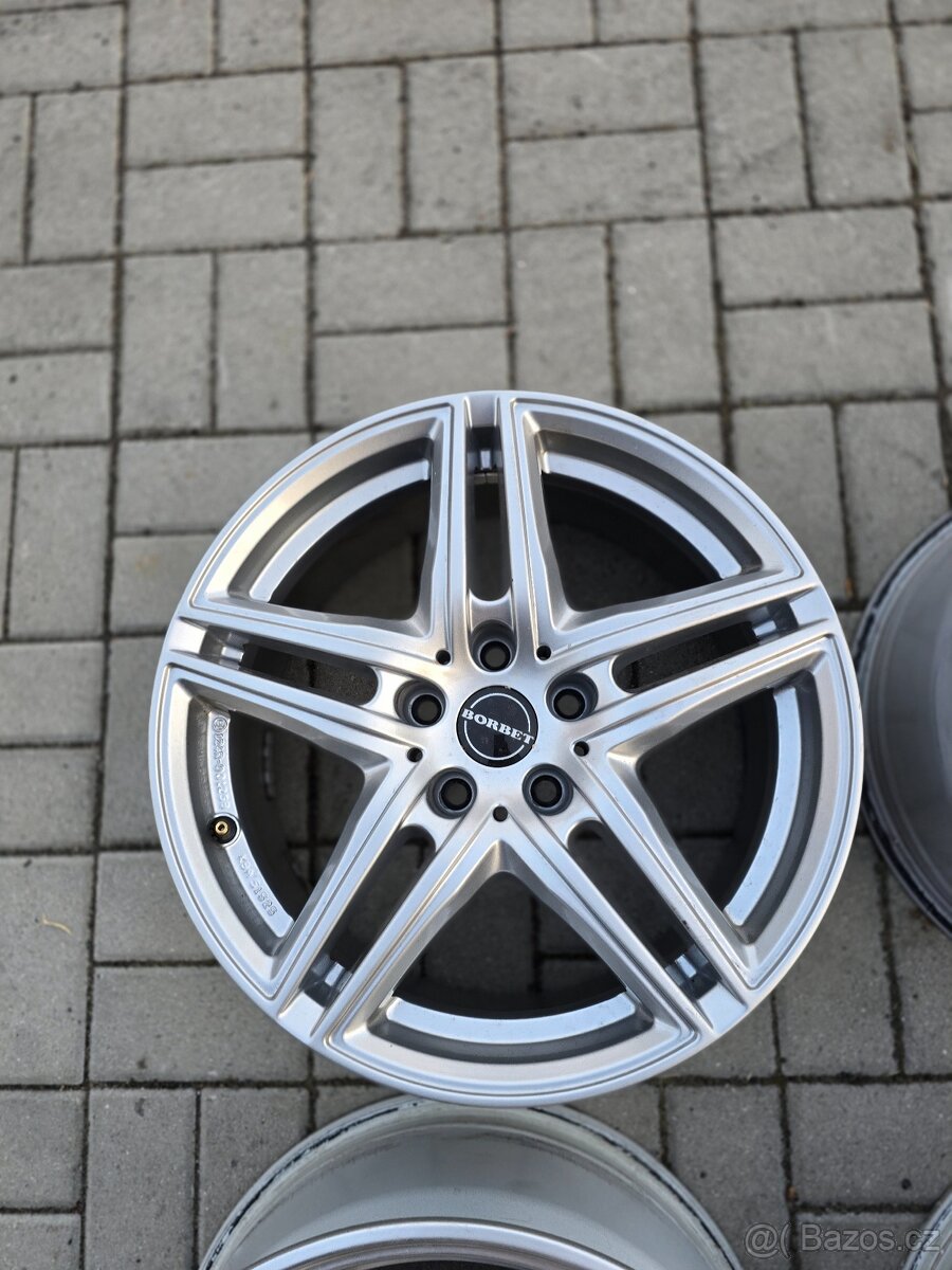 Alu diky Borbet 5x112 R17 - 2
