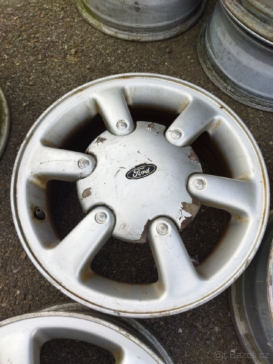 Retro ALU kola 4x108r15 originál Ford - 2