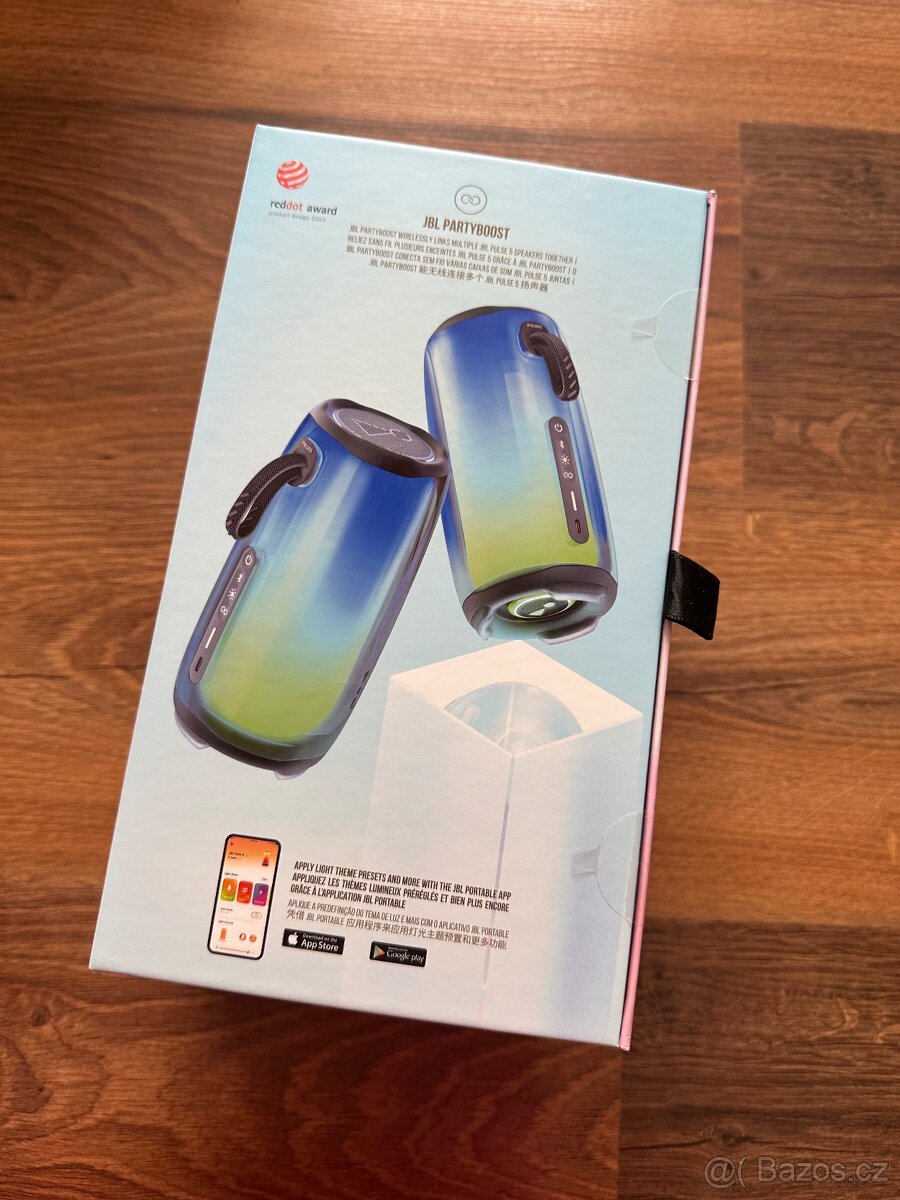 Přenosný box JBL Pulse 5, Bluetooth, Lightshow, PartyBoost, - 2