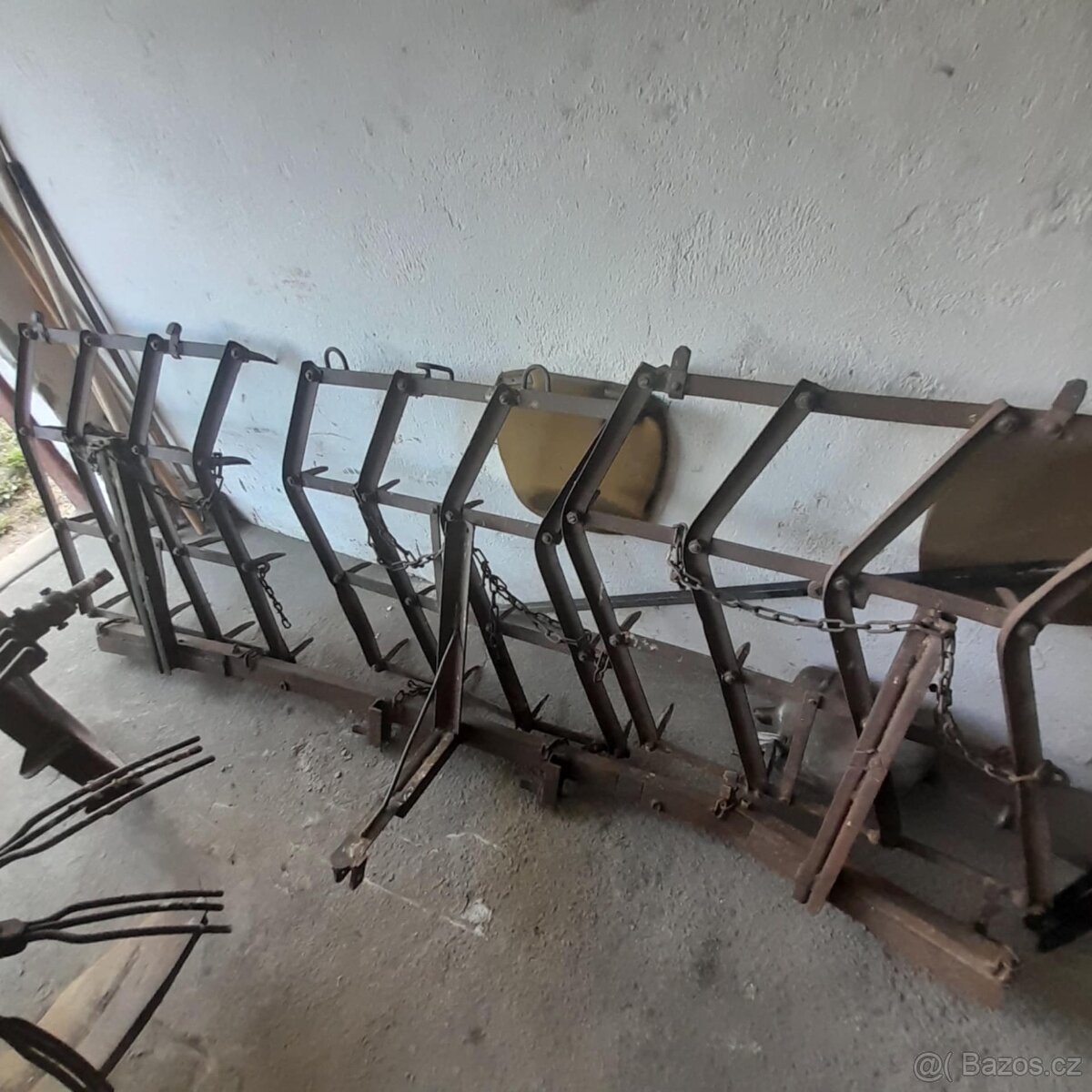 Vyorávač brambor (čert) + nářadí za malotraktor - 2