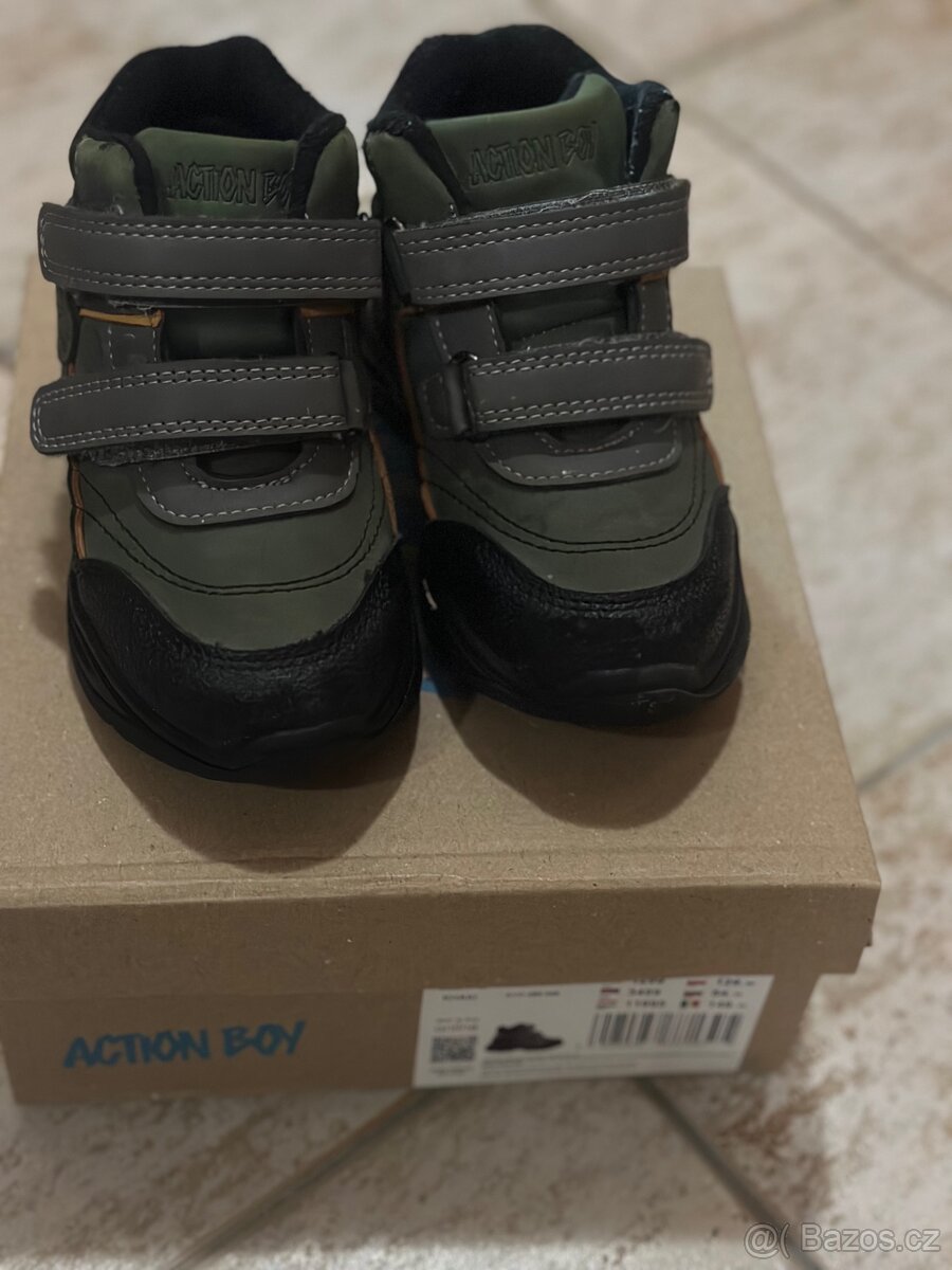 Action Boy Kotníková obuv AVO-299-069 Khaki - 2