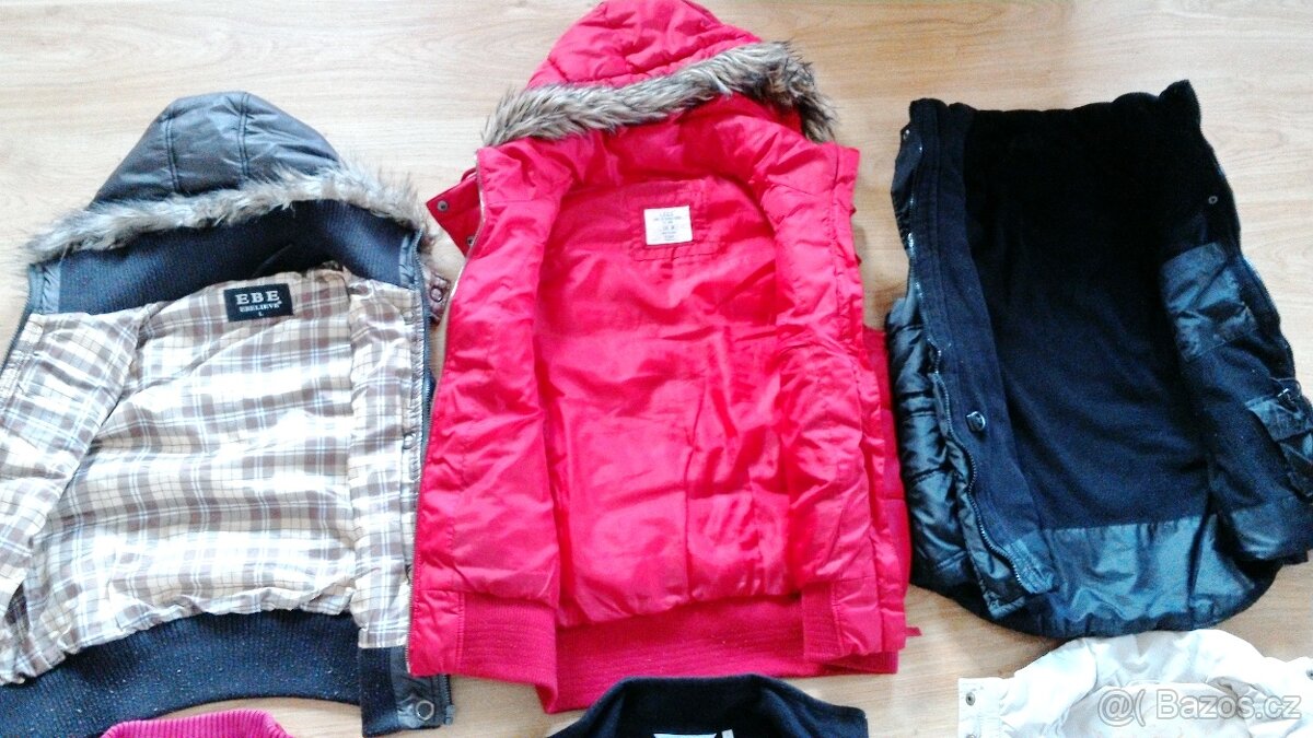 Dámské,dívčí vesty od vel.146-38(M) - 2