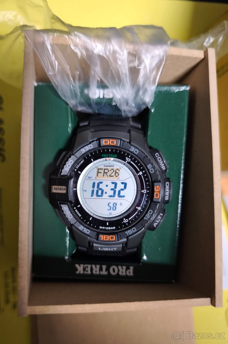 Hodinky Casio Protrek PRG 270-1 solární napájení,nové - 2