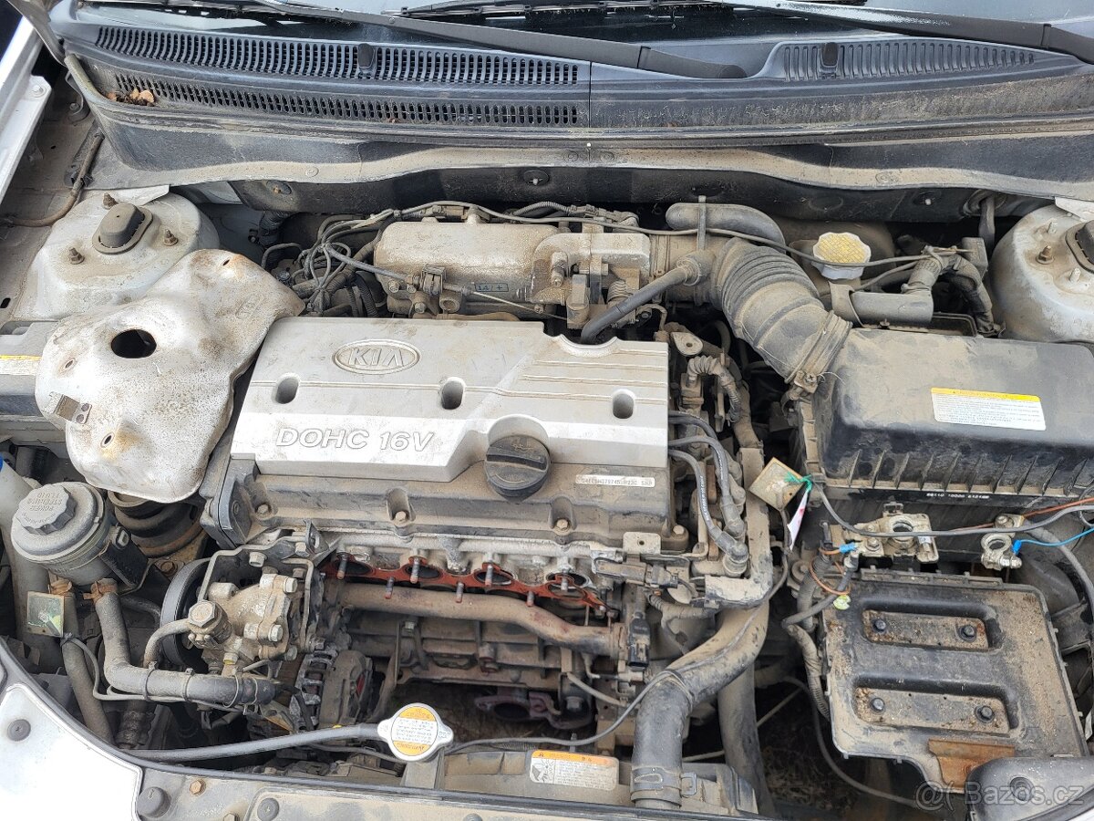 KIA RIO 1.4i 70Kw, motor G4EE, nahradni dily, ND - 2