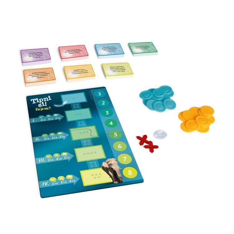 Nová desková hra Tipni si Co je víc? - 2