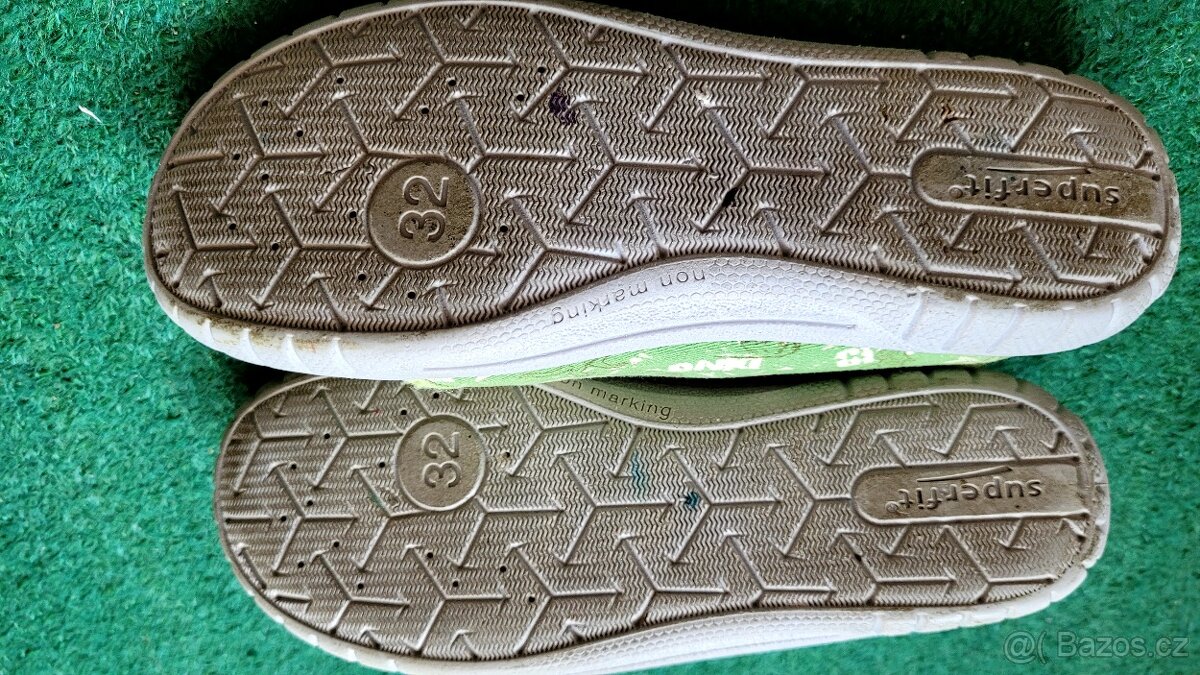 Dětské bačkory vel. 32 s Dinosaury zelené - 2