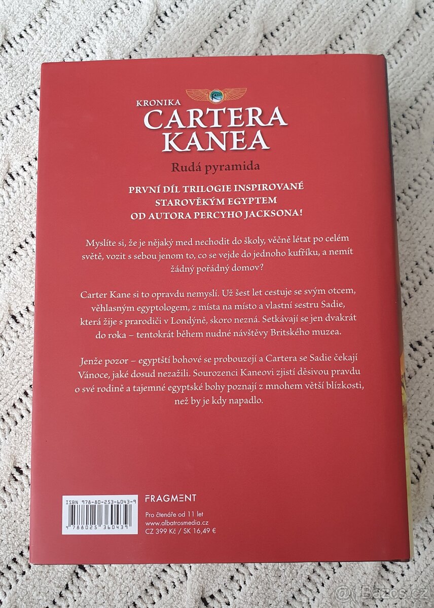 Kniha Kronika Cartera Kanea, Rick Riordan - 2