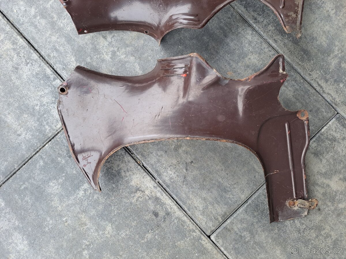 Jawa 125 355 175 356 kývačka Podsedlové plechy - 2