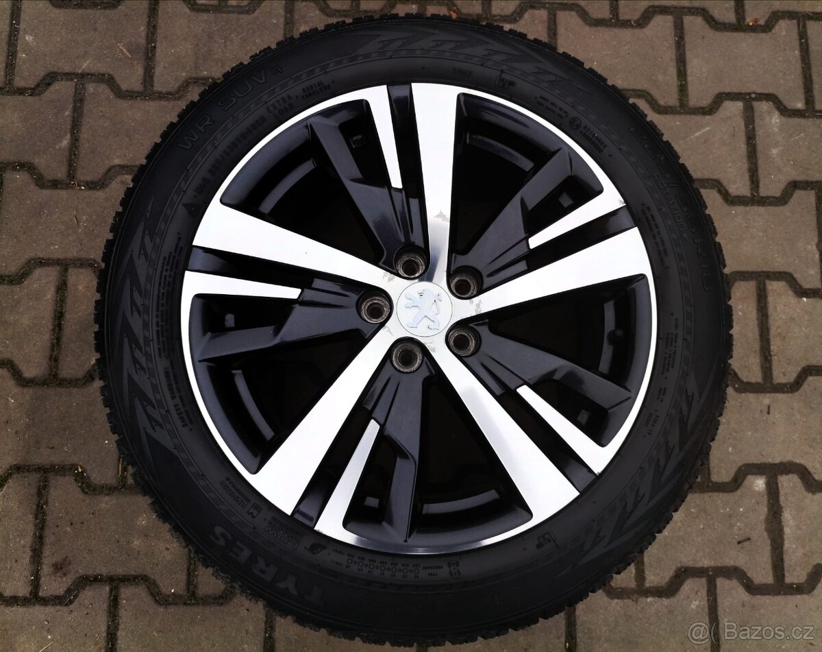 Alu kola originál Peugeot 3008, 5008 5x108 R18 - 2