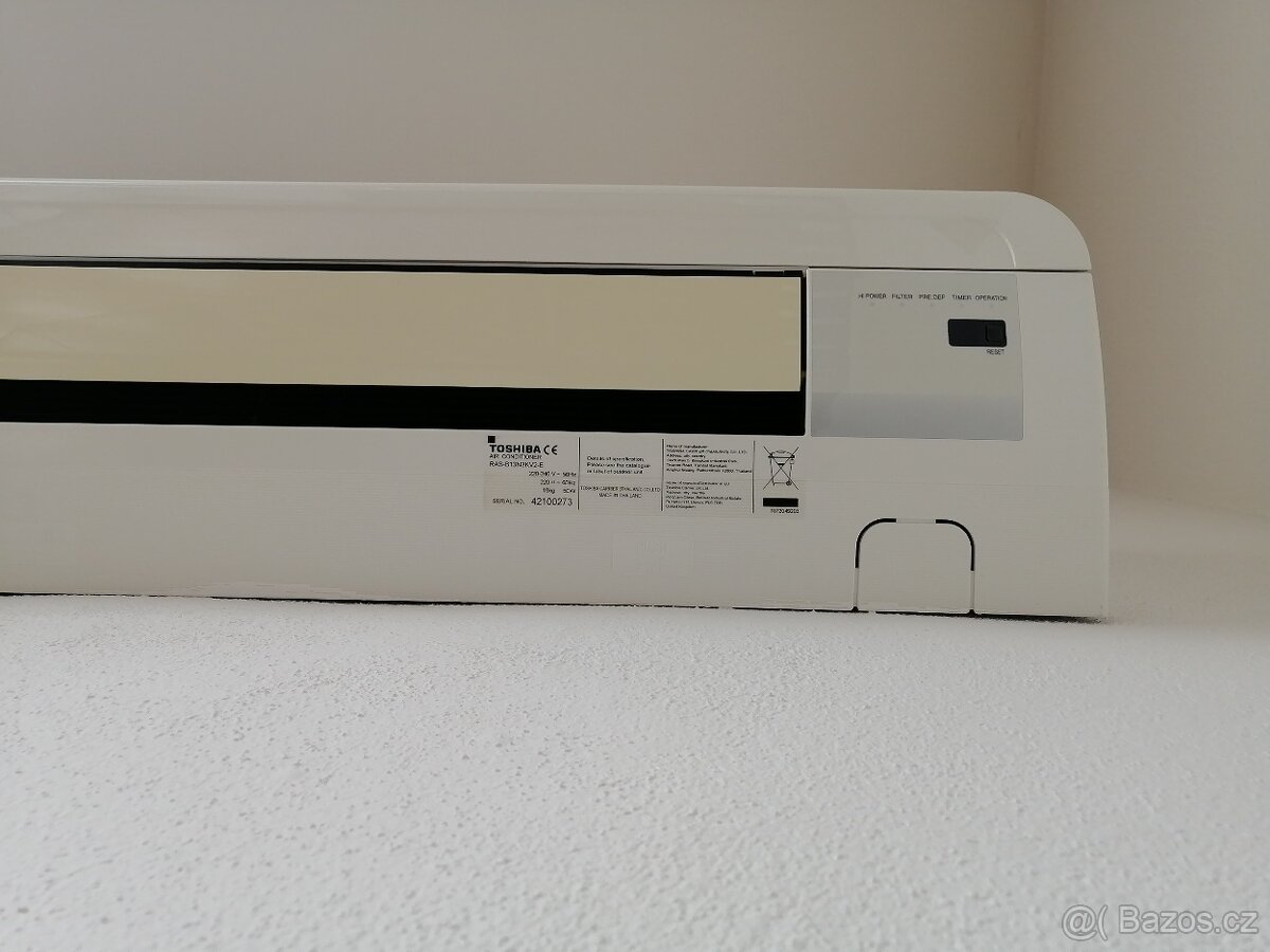 SPLITOVÁ klimatizace TOSHIBA RAS-B13N3KV2-E - 2