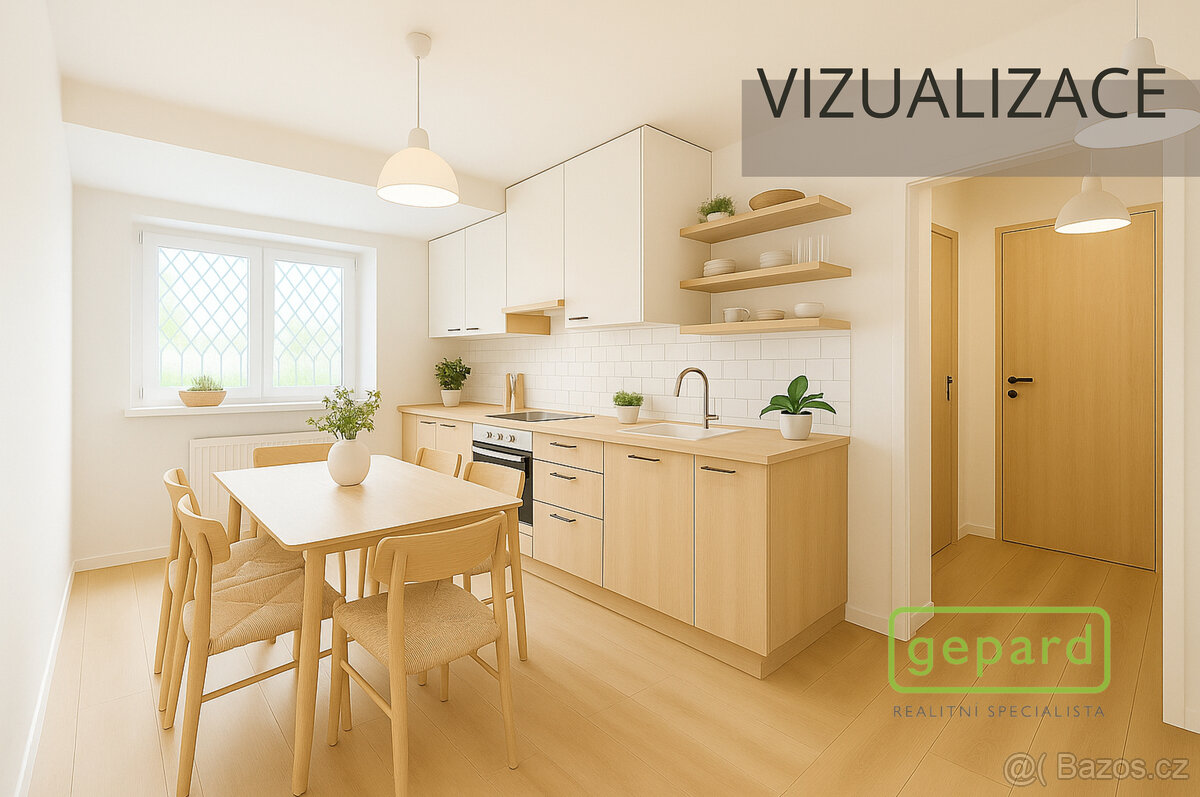 Prodej suterénního bytu 2+1, 53 m², Evropská ul., Cheb - 2