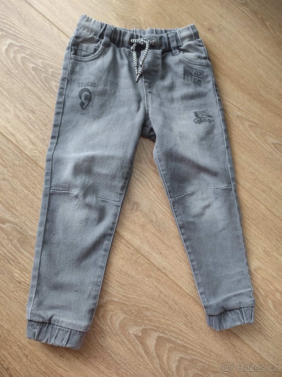 Dětské kalhoty jeans vel. 110 - 2