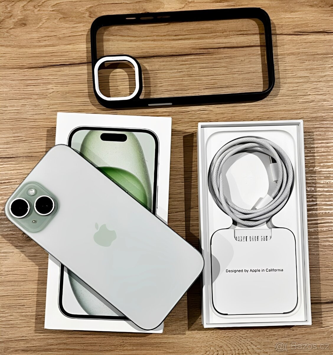 iPhone 15 Zelená BATERIE 100% TOP - 2