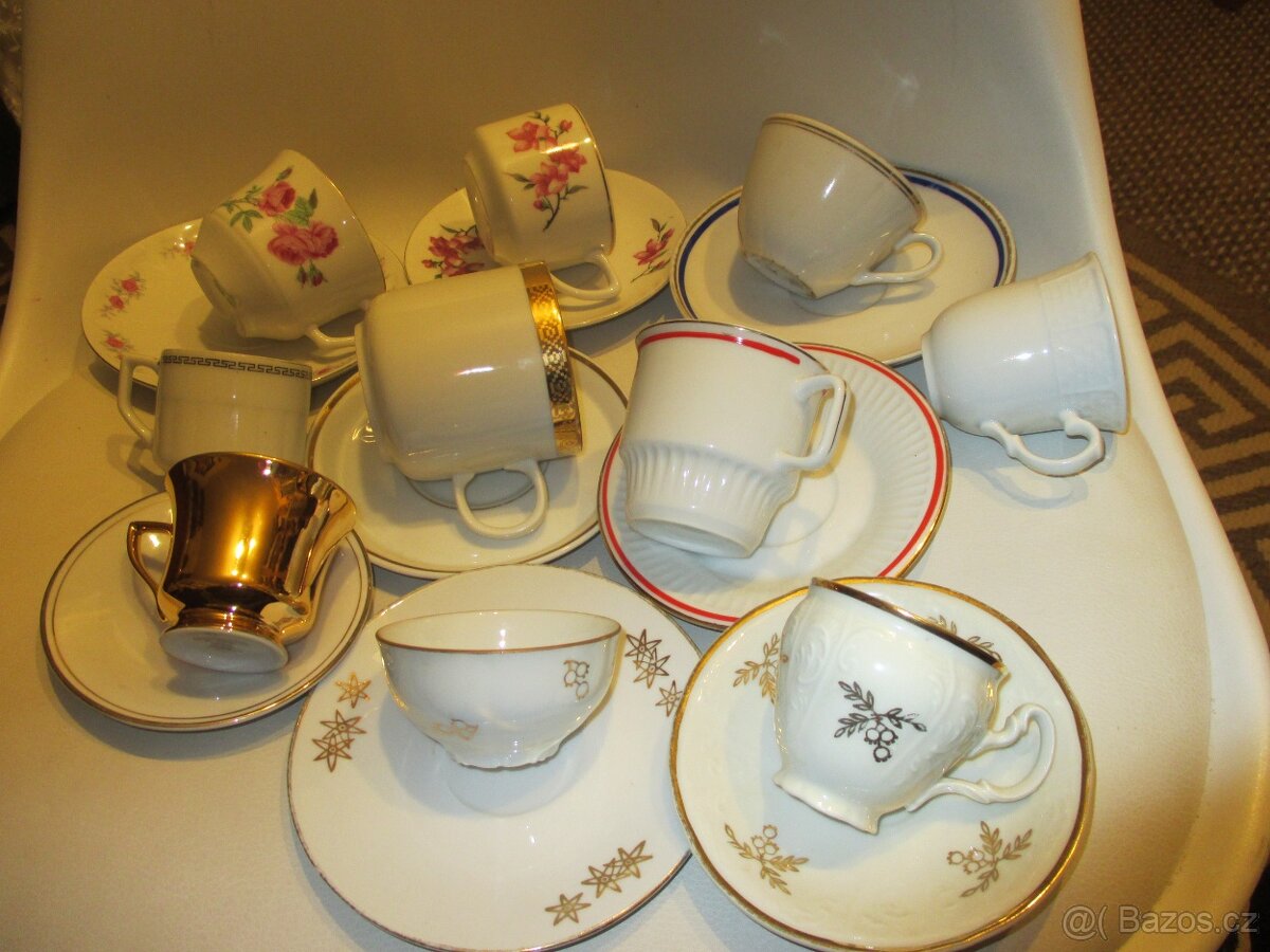 hrníčky a podšálky - 2