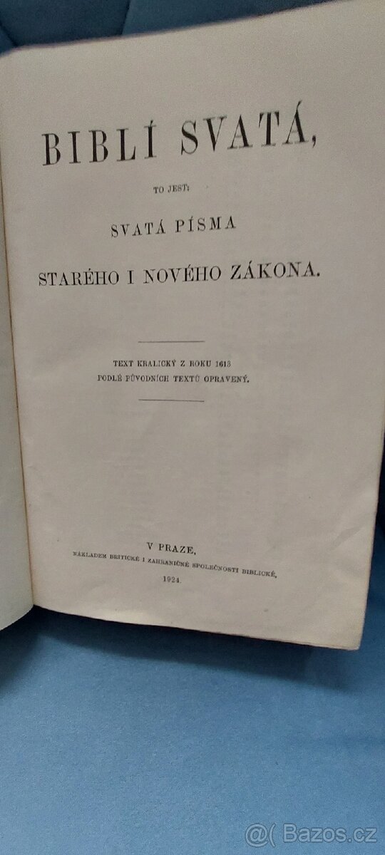 Biblí svatá - 2
