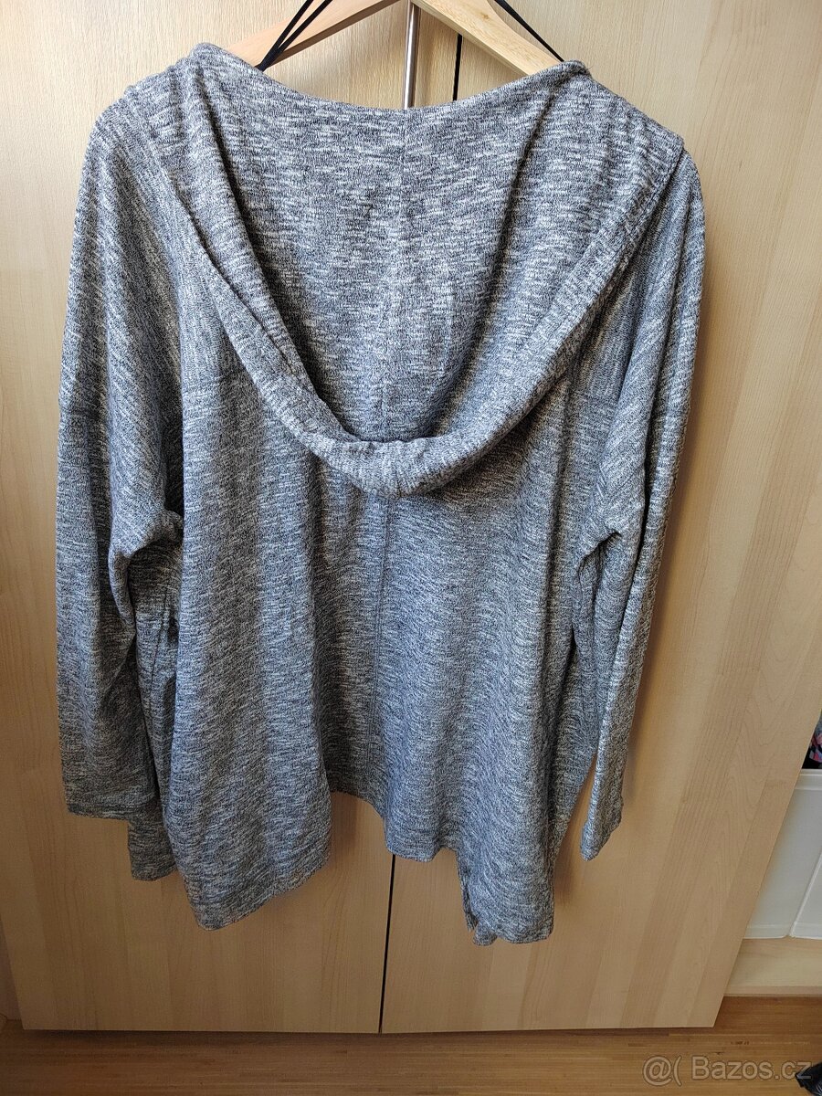 Dámský svetr s kapucí H&M, vel. L - 2