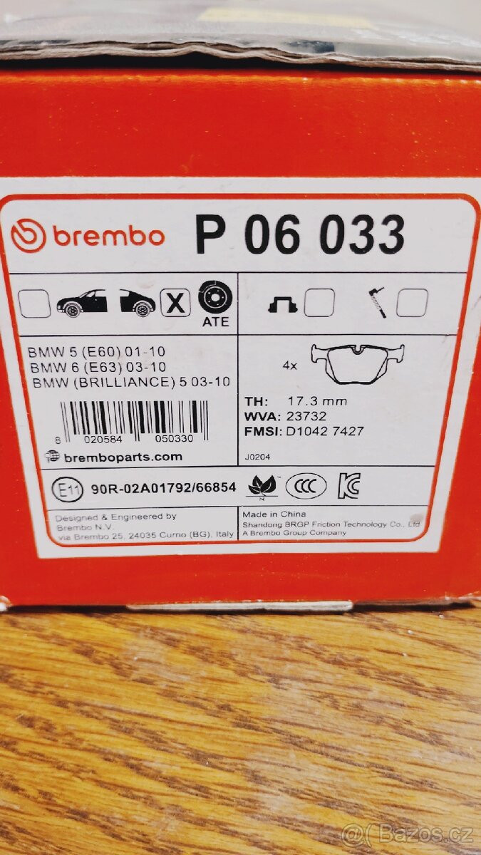 Brzdové destičky - 2