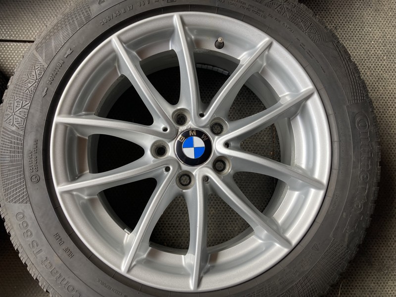 Alu kola BMW X3 F25 5x120 zimní CONTINENTAL 205/65R17 - 2