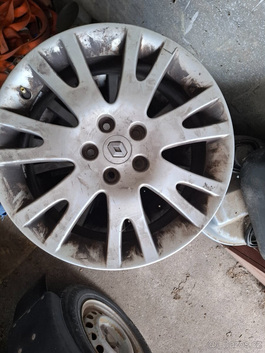ALU disky 17 renault - 2