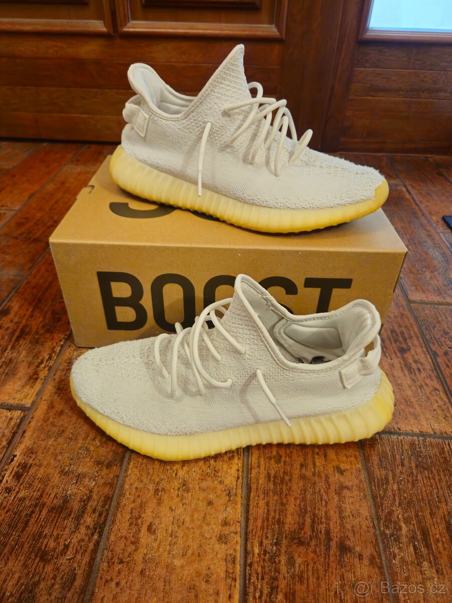 Adidas Yeezy 350 v2 Cream Triple White - 2