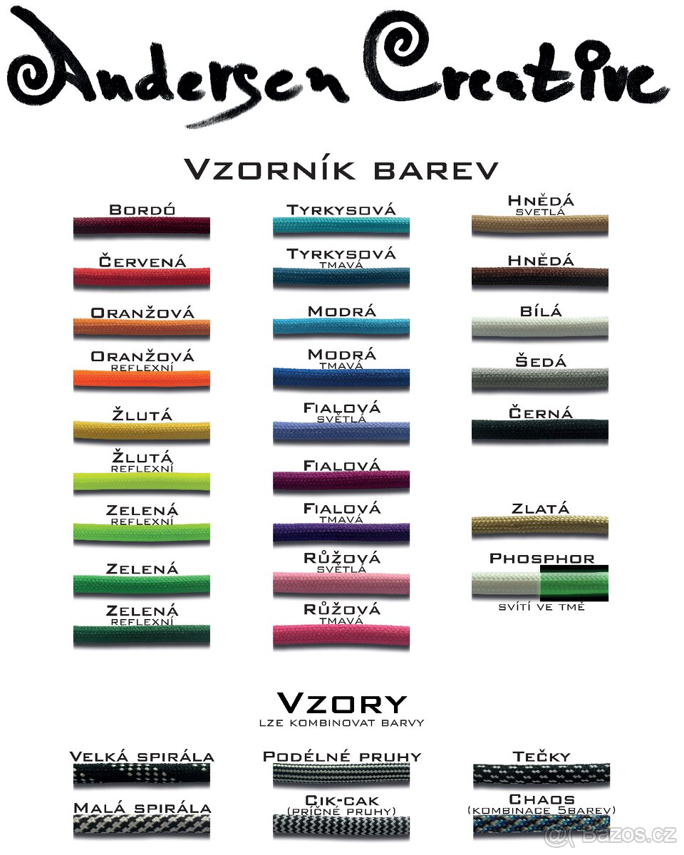 Mikrofonní kabel řada Fancy - 2