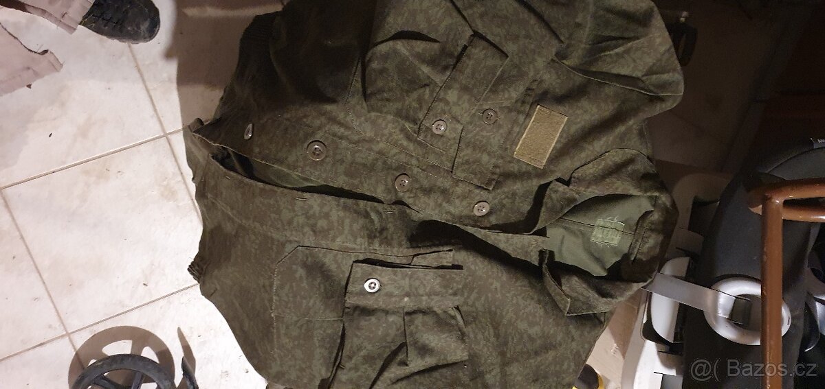 Vojenský set, kompletní vojensky oblek, uniforma - 2