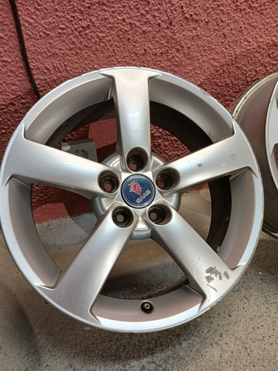 Prodám originál disky Saab 17" 5x110, ET41 - 2