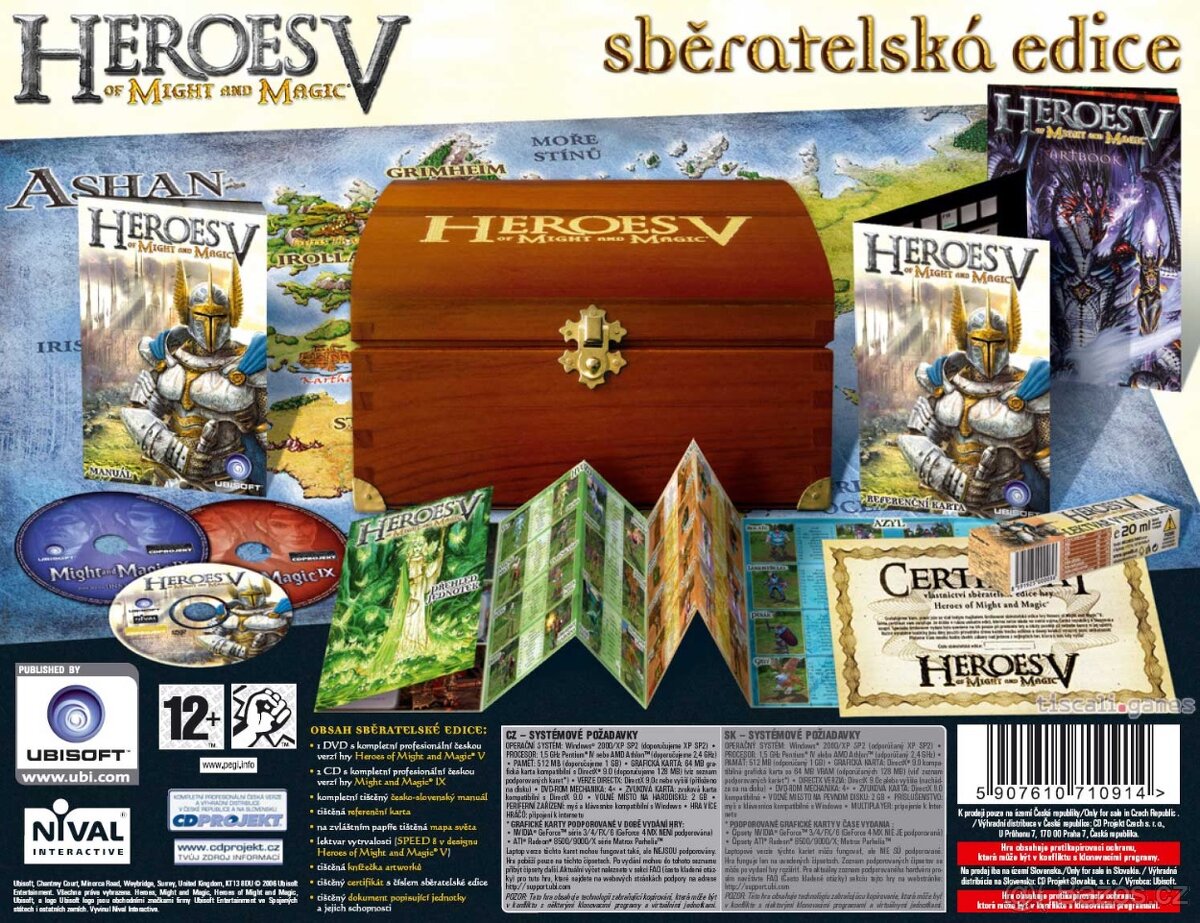 Heroes of Might and Magic V - sběratelská edice - 2